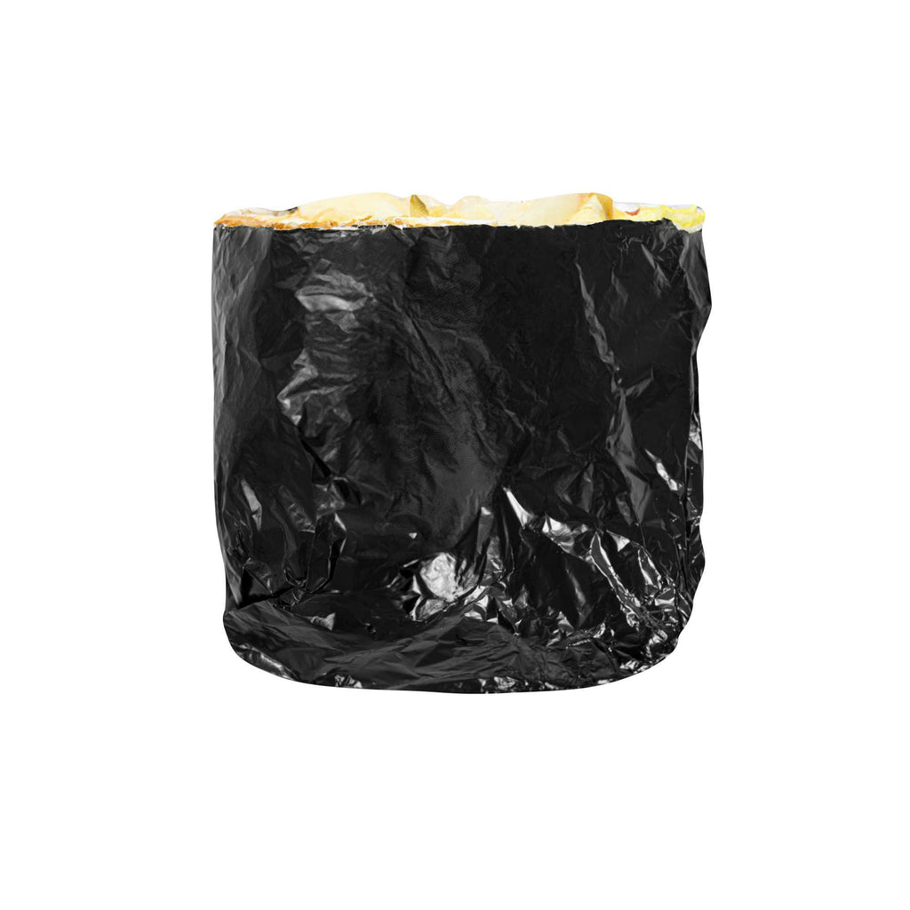 Foil Lux Black Aluminum Sandwich Wrap Sheet - Insulated - 16" x 14" - 500 count box
