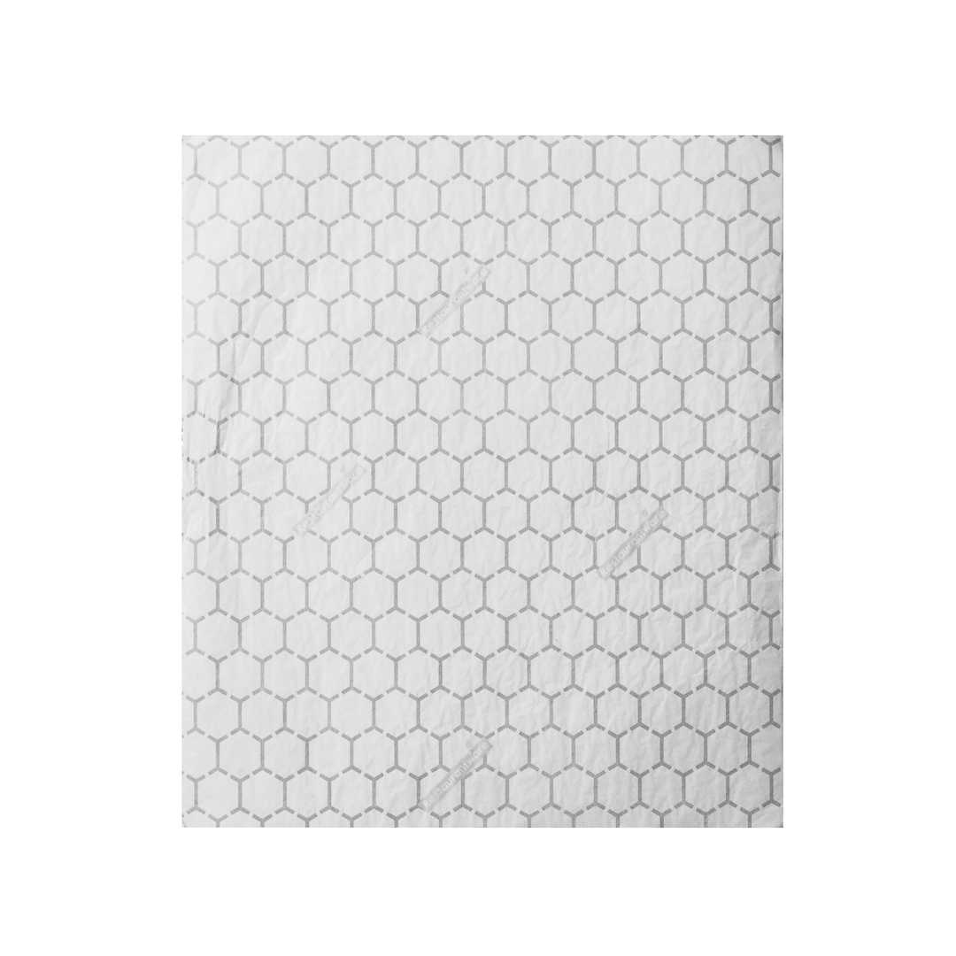 Foil Lux Newsprint Aluminum Sandwich Wrap Sheet - Insulated - 14" x 16" - 500 count box