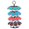 Restpresso Iron Coffee Pod / Capsule Holder - Revolving, Holds 36 K-Cups - 7 3/4" x 7 3/4" x 13 3/4" - 1 count box