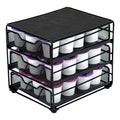 Restpresso Iron Coffee Pod / Capsule Storage Drawer - 3-Tier, Holds 36 K-Cups - 7" x 8 1/2" x 7 1/2" - 1 count box