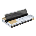 Foil Lux Foodservice Black Aluminum Foil Pop-Up Sheet - Interfolded, Embossed - 10 3/4" x 9" - 100 count box