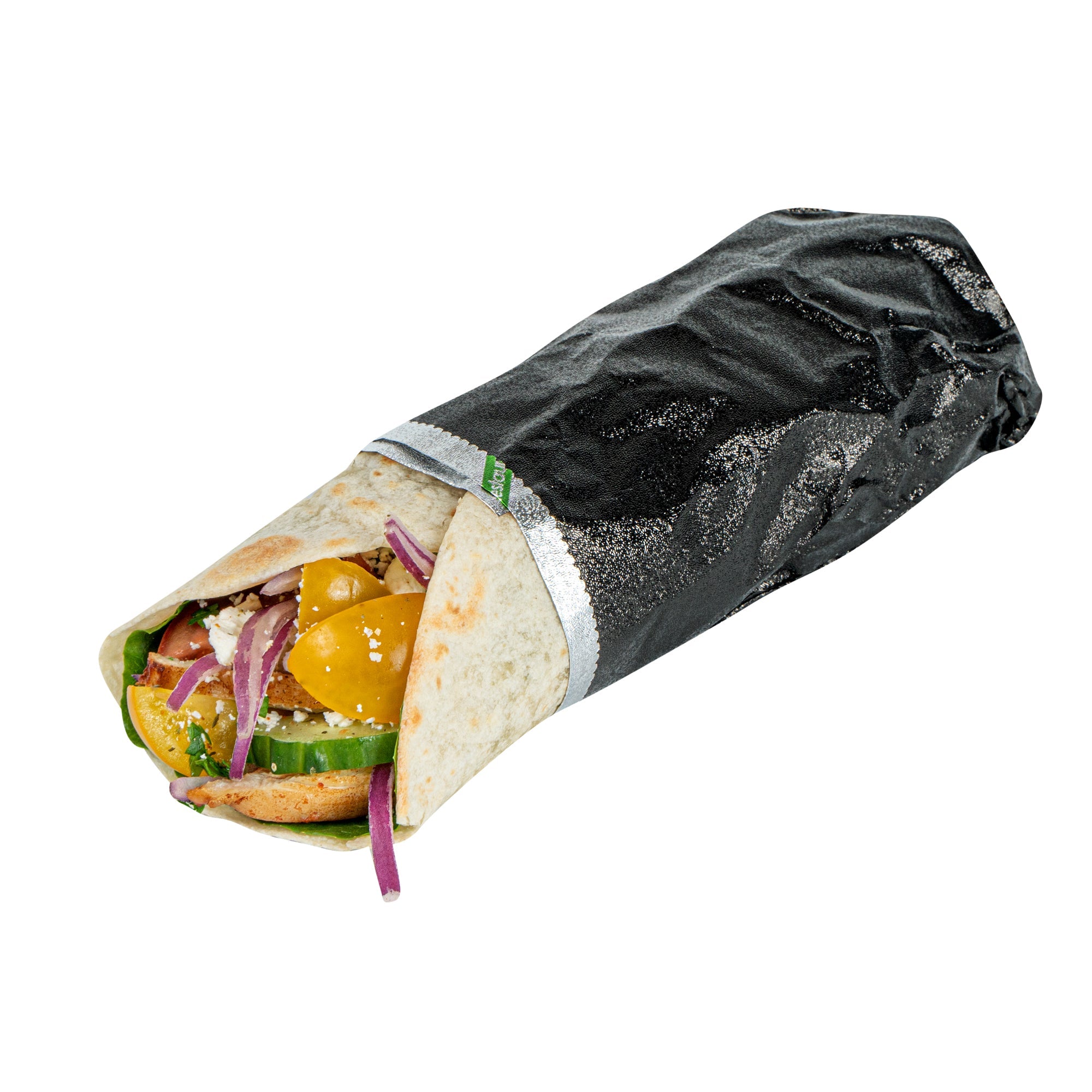 Foil Lux Foodservice Black Aluminum Foil Pop-Up Sheet - Interfolded, Embossed - 12" x 10 3/4" - 100 count box