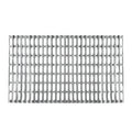 Foil Lux Aluminum Disposable Grill Liner - 19 3/4" x 12" - 10 count box