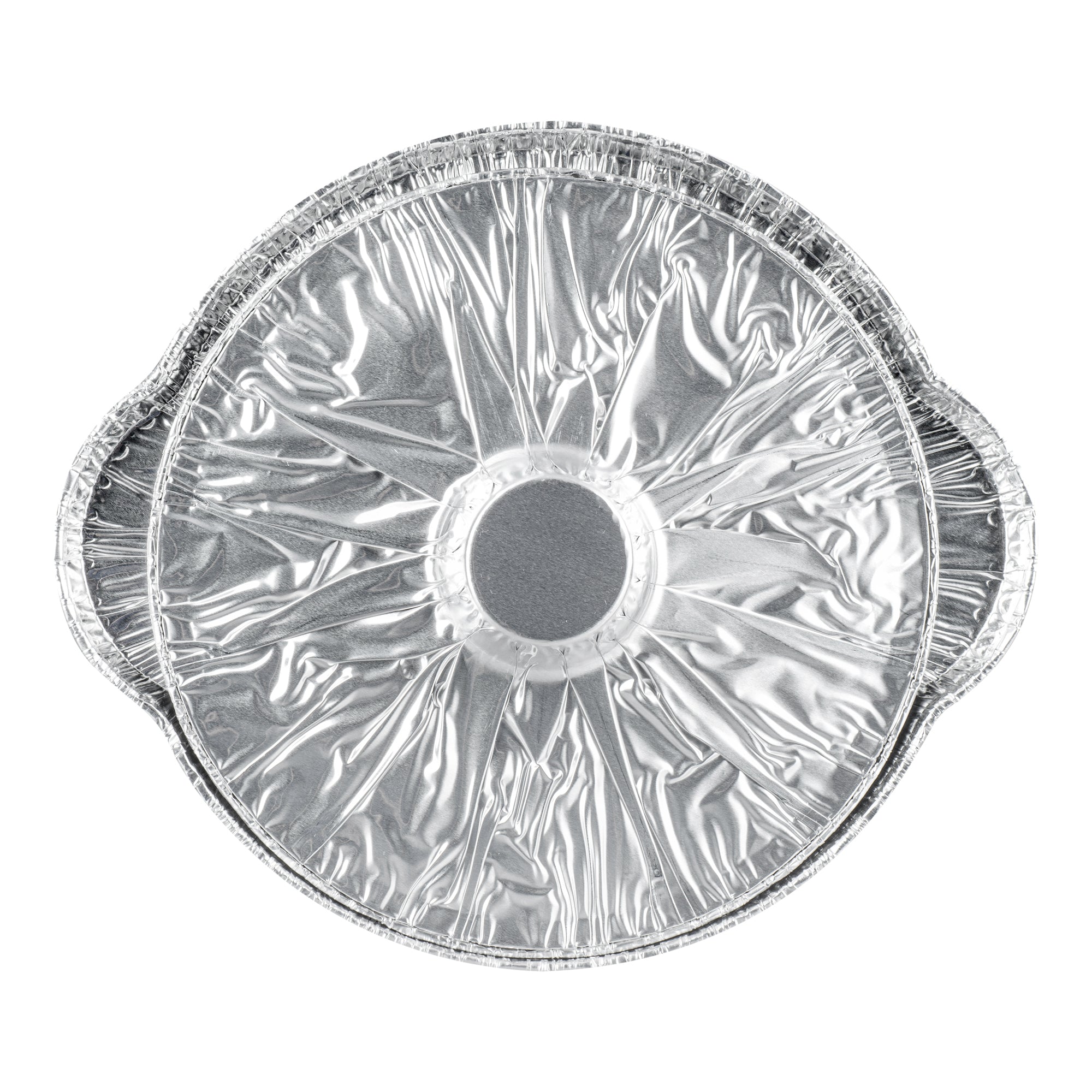 Foil Lux 34 oz Aluminum Foil Pot - with Lid - 8 1/4" x 7 1/4" x 3" - 10 count box