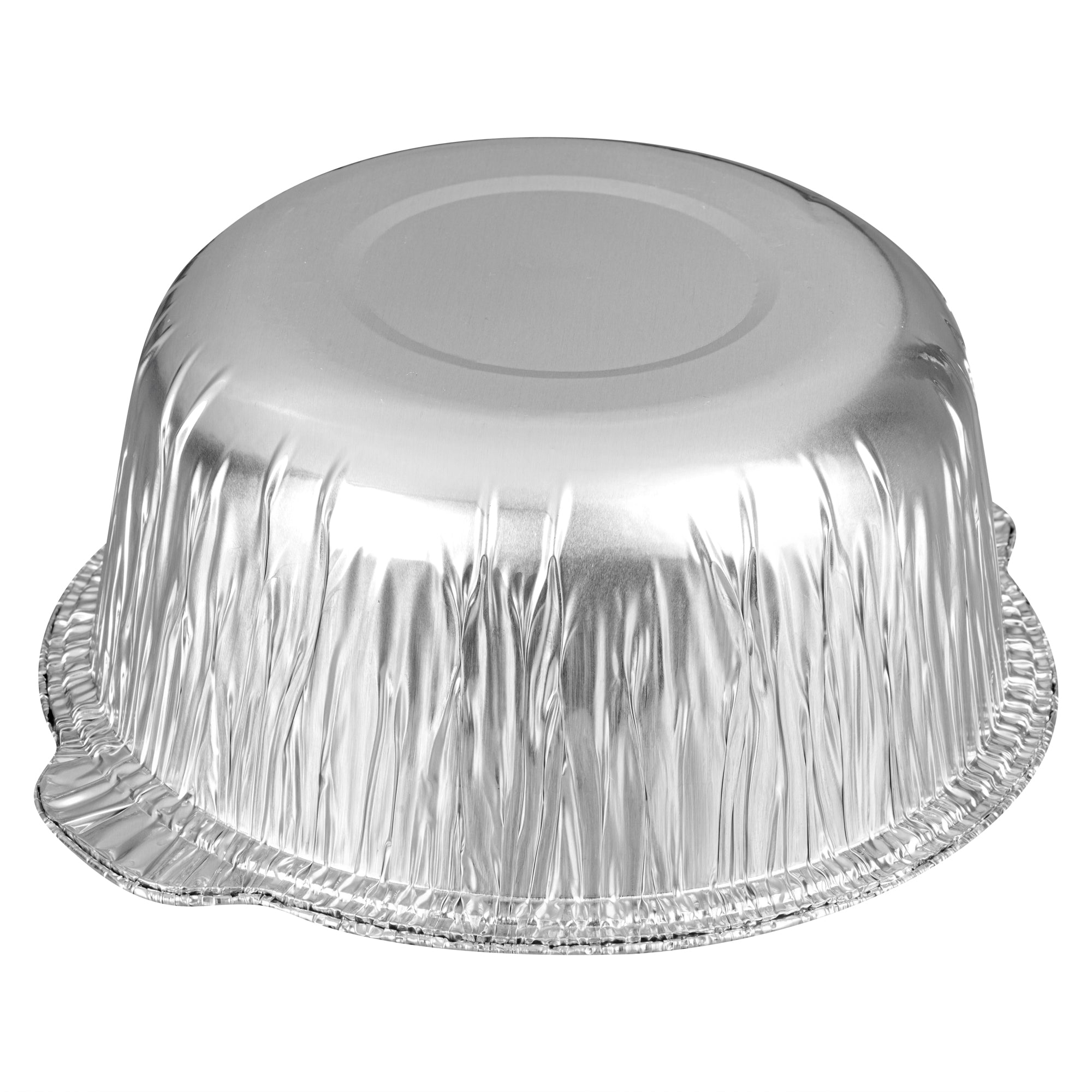 Foil Lux 4 qt Aluminum Foil Pot - with Lid - 11 1/2" x 10 1/4" x 4 3/4" - 10 count box