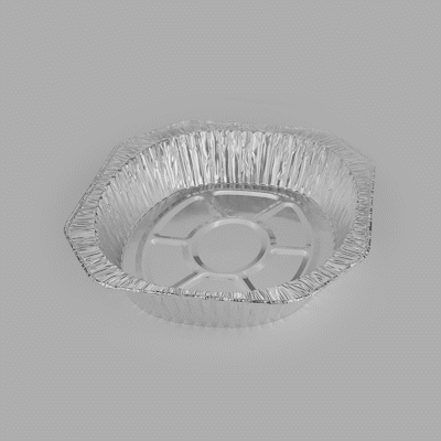 Foil Lux Oval Aluminum Foil Roast Pan - 17 1/2" x 14" x 3 1/4" - 50 count box