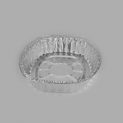 Foil Lux Oval Aluminum Foil Roast Pan - 18" x 14 1/4" x 3 1/4" - 10 count box