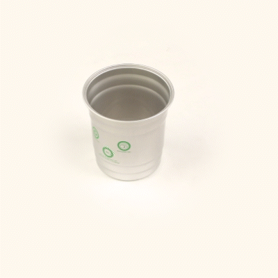 Saving Nature 10 oz Aluminum Drinking Cup - 3 1/2" x 3 1/2" x 3" - 10 count box