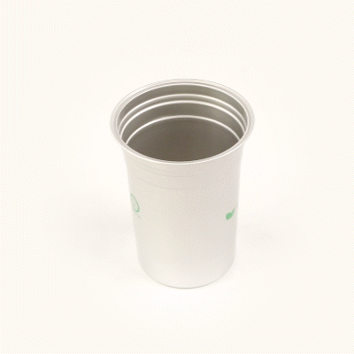 Saving Nature 20 oz Aluminum Drinking Cup - 3 3/4" x 3 3/4" x 5" - 10 count box