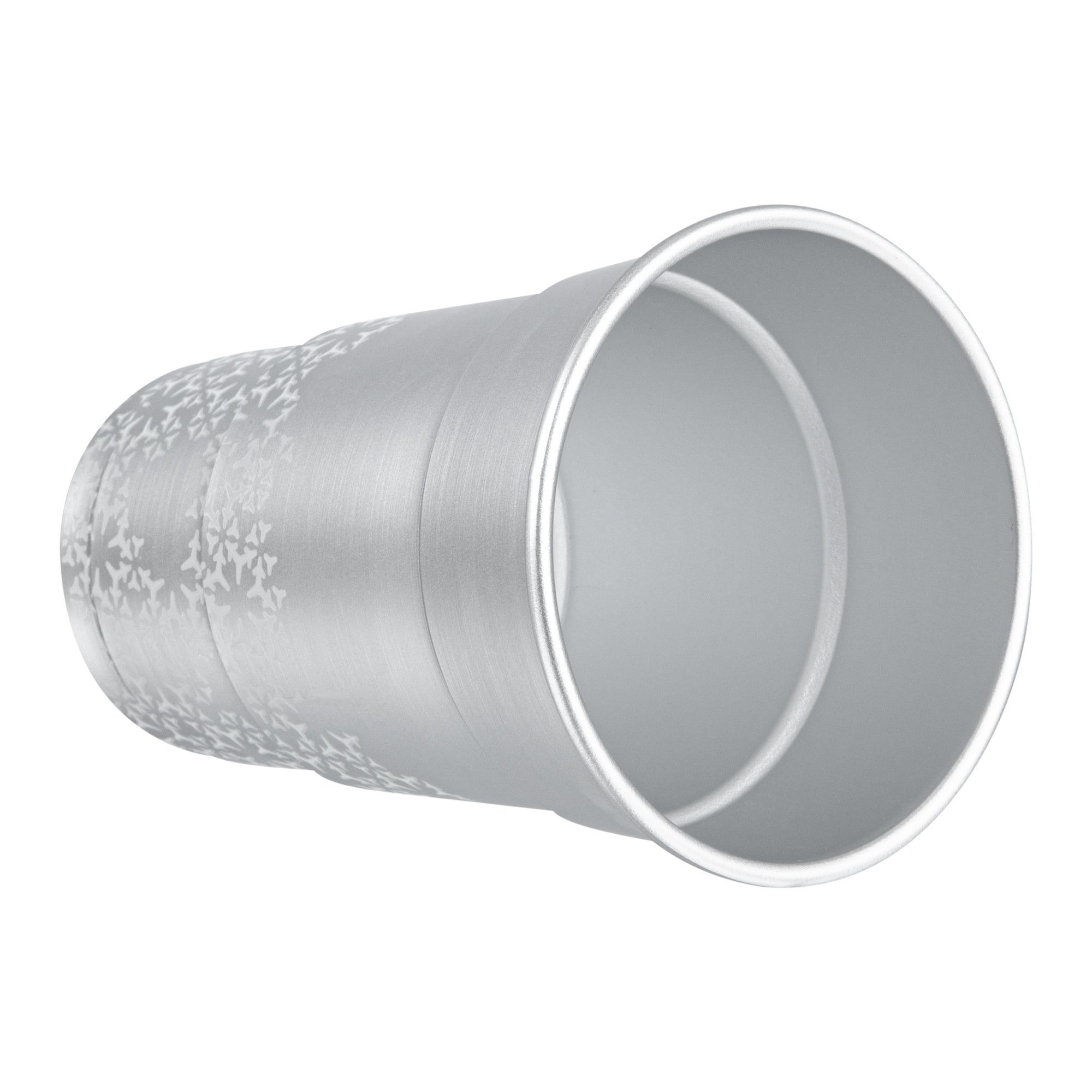 Saving Nature 16 oz Aluminum Color Changing Drinking Cup - 3 1/2'' x 3 1/2'' x 5'' - 48 count box