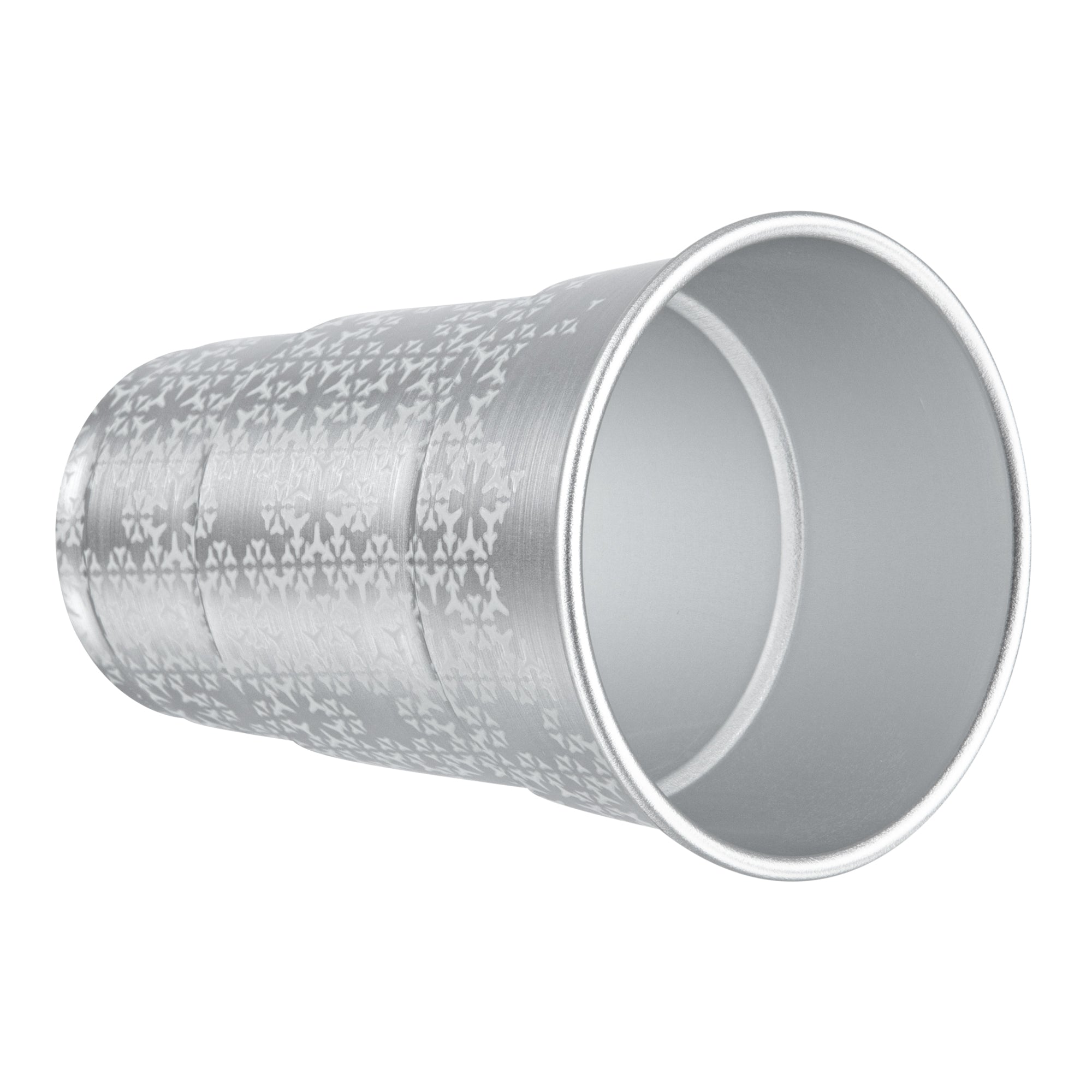 Saving Nature 20 oz Aluminum Color Changing Drinking Cup - 3 1/2'' x 3 1/2'' x 5 1/2'' - 48 count box