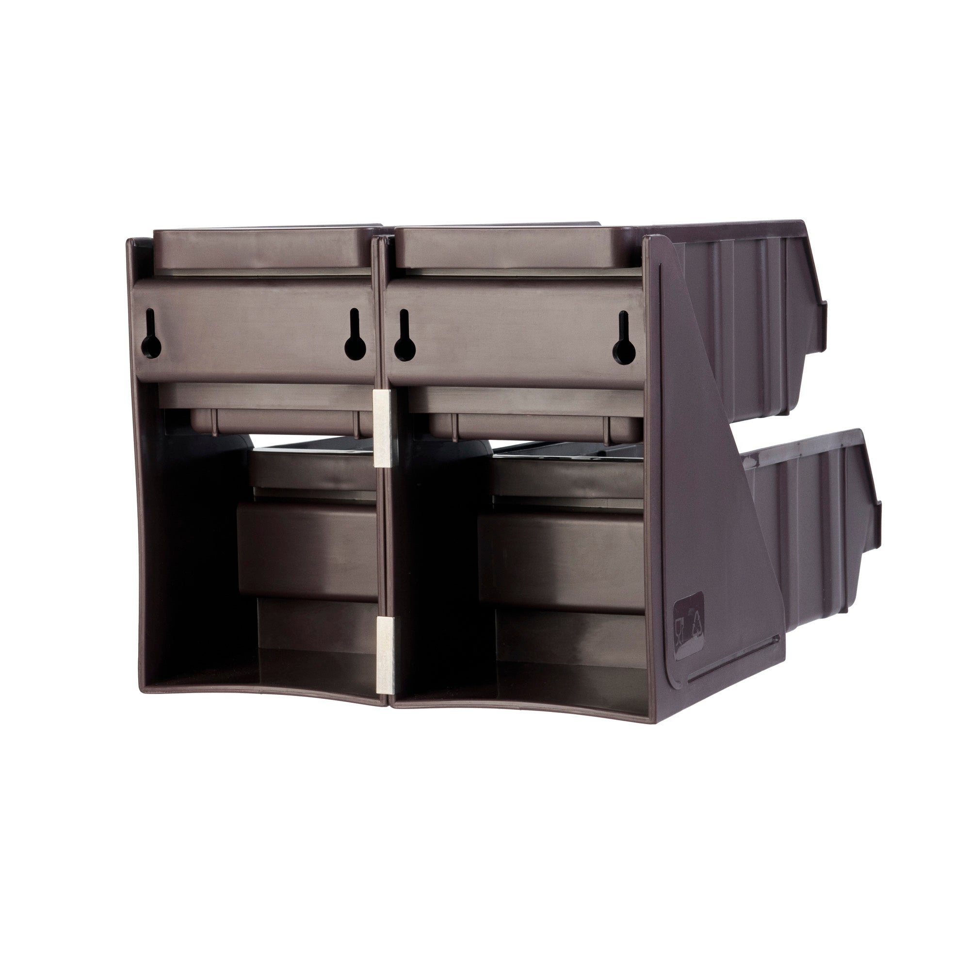 Met Lux Stainless Steel Connector Clip - For Condiment Bin Stand - 4 count box