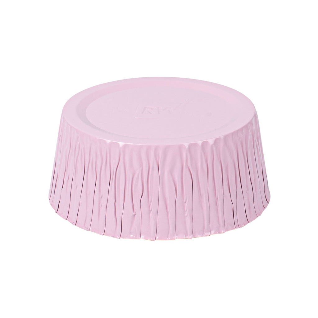 Pastry Tek 3 oz Round Pink Foil Ramekin Cup - 3/4" x 3/4" x 1/2" - 200 count box