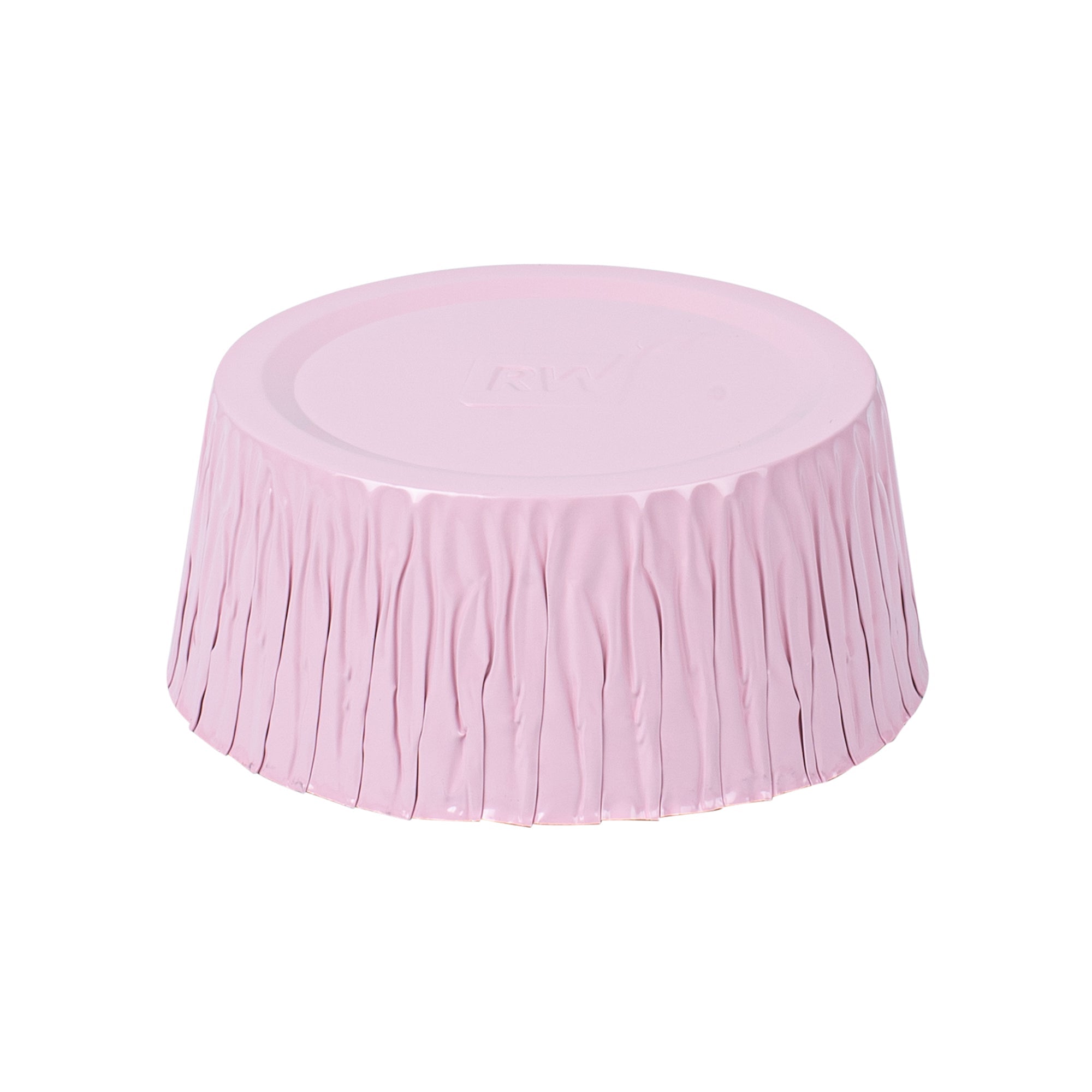 Pastry Tek 3 oz Round Pink Foil Ramekin Cup - 3/4" x 3/4" x 1/2" - 200 count box