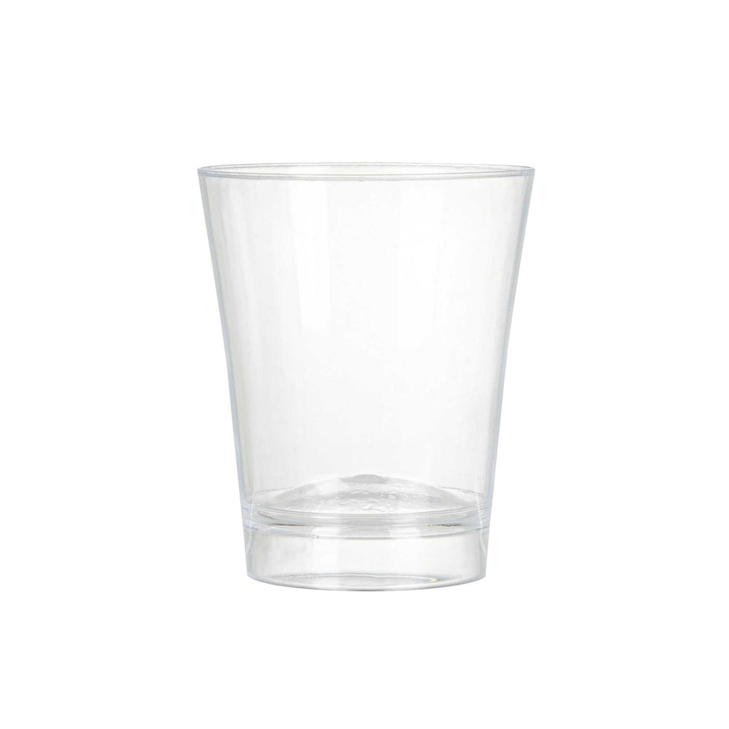 Mini Serve 3 oz Round Clear Plastic Mini Parfait Glass - 2" x 2" x 2 1/2" - 100 count box
