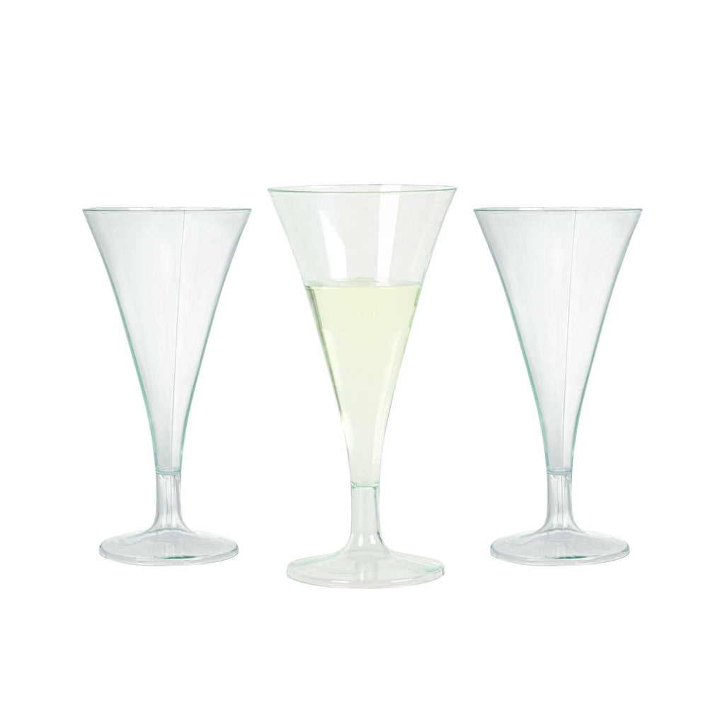 Bev Tek 3 oz Round Seagreen Plastic Aperitif Glass - 2 1/2" x 2 1/2" x 5" - 100 count box