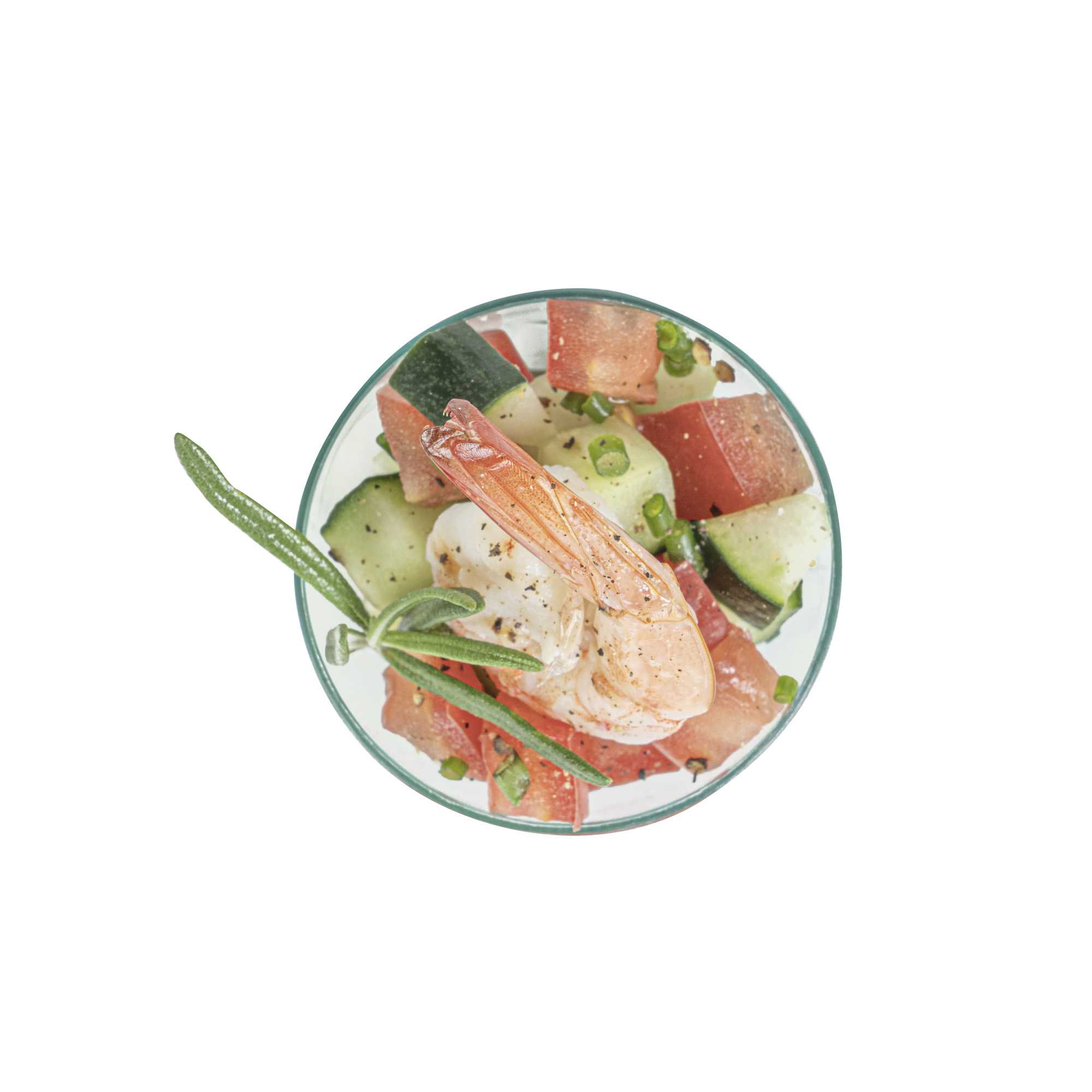 Mini Serve 2 oz Round Seagreen Plastic Mini Tasting Bowl - 2" x 2" x 1 1/2" - 100 count box