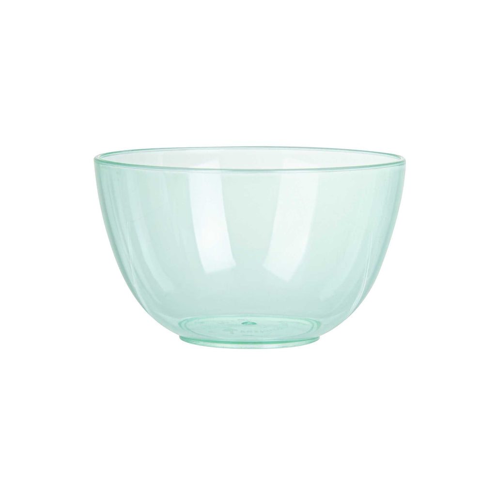 Mini Serve 4 oz Round Seagreen Plastic Bodega Cup - 3" x 3" x 1 3/4" - 20 count box