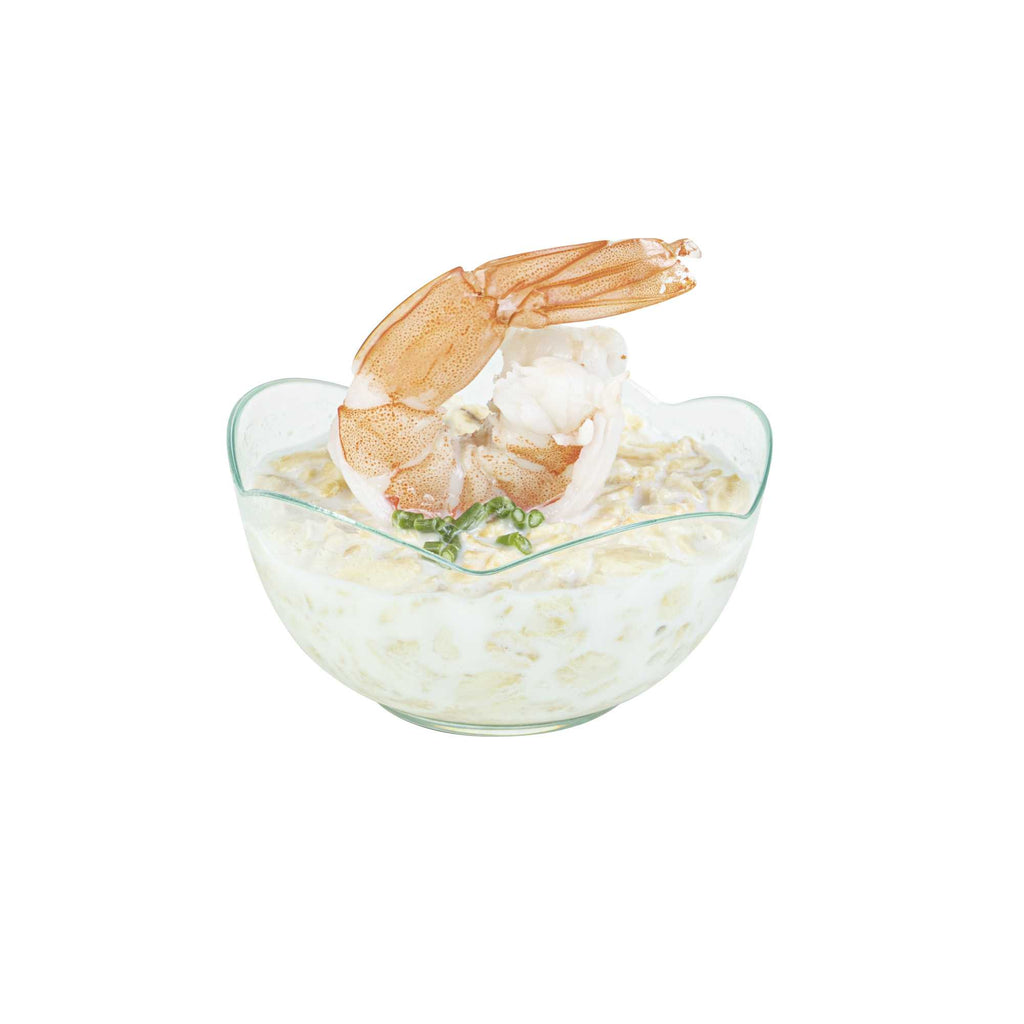 Mini Serve 2 oz Round Seagreen Plastic Le Fleur Cup - 2 1/4" x 1 1/2" x 1 1/4" - 100 count box
