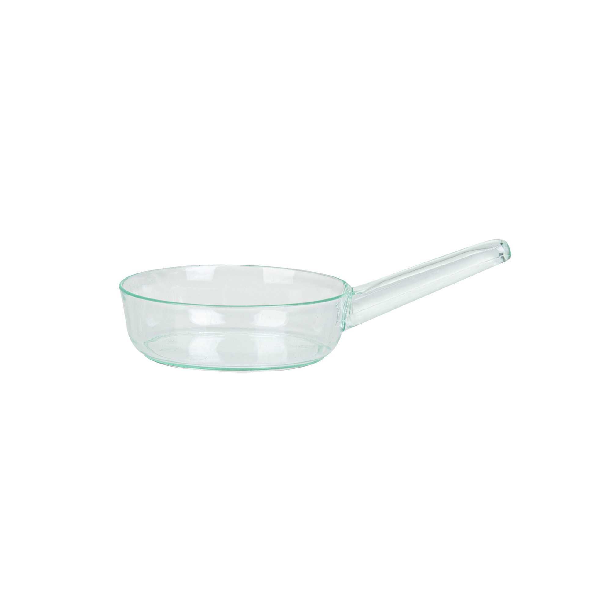 Mini Serve 1 oz Round Seagreen Plastic Mini Sauce Pan - 3 1/4" x 2" x 1/2" - 100 count box