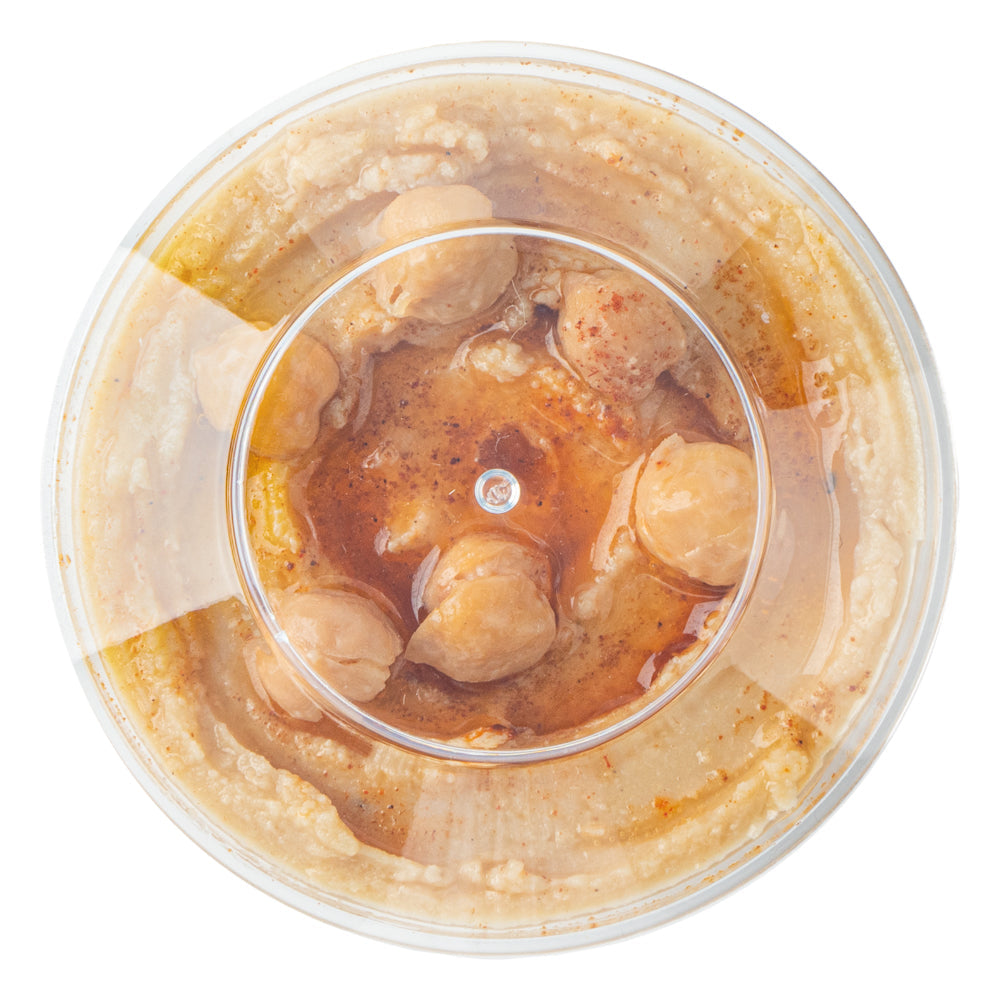 Mini Serve 4 oz Round Clear Plastic Medium Deli Cup - with Lid - 3 1/4" x 3 1/4" x 2" - 100 count box