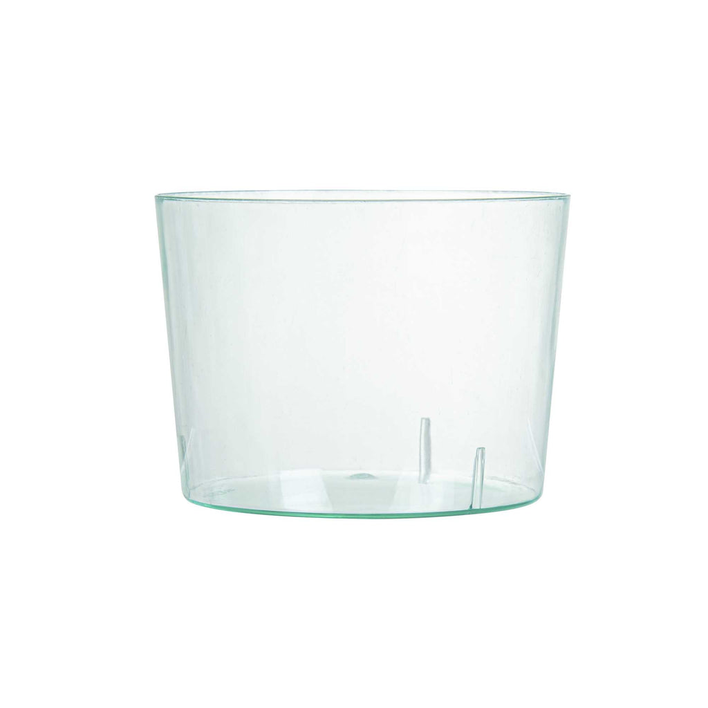 Mini Serve 6 oz Round Seagreen Plastic Cylindro Cup - 2 1/4" x 2 1/4" x 3" - 100 count box