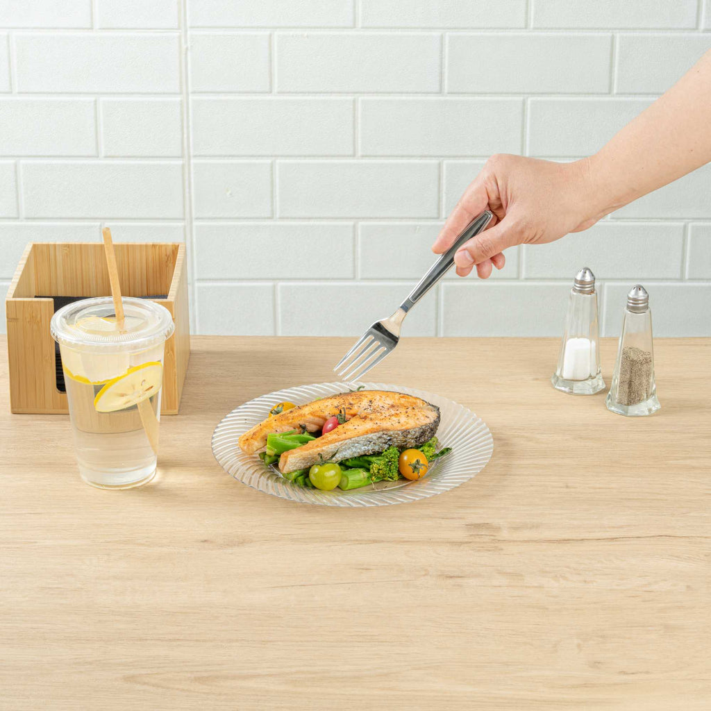Argento Silver Plastic Fork - 7" - 250 count box