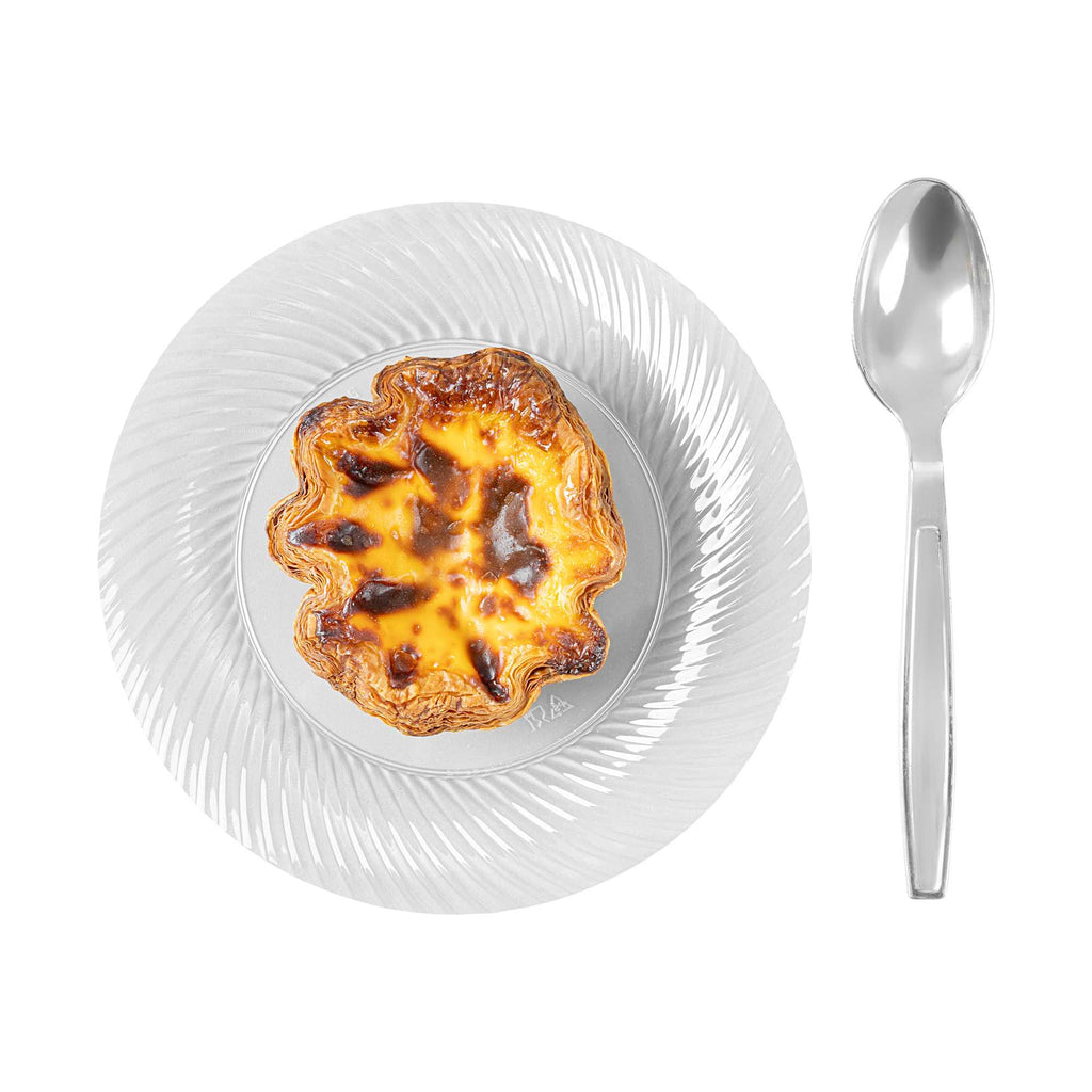 Argento Silver Plastic Spoon - 7" - 250 count box