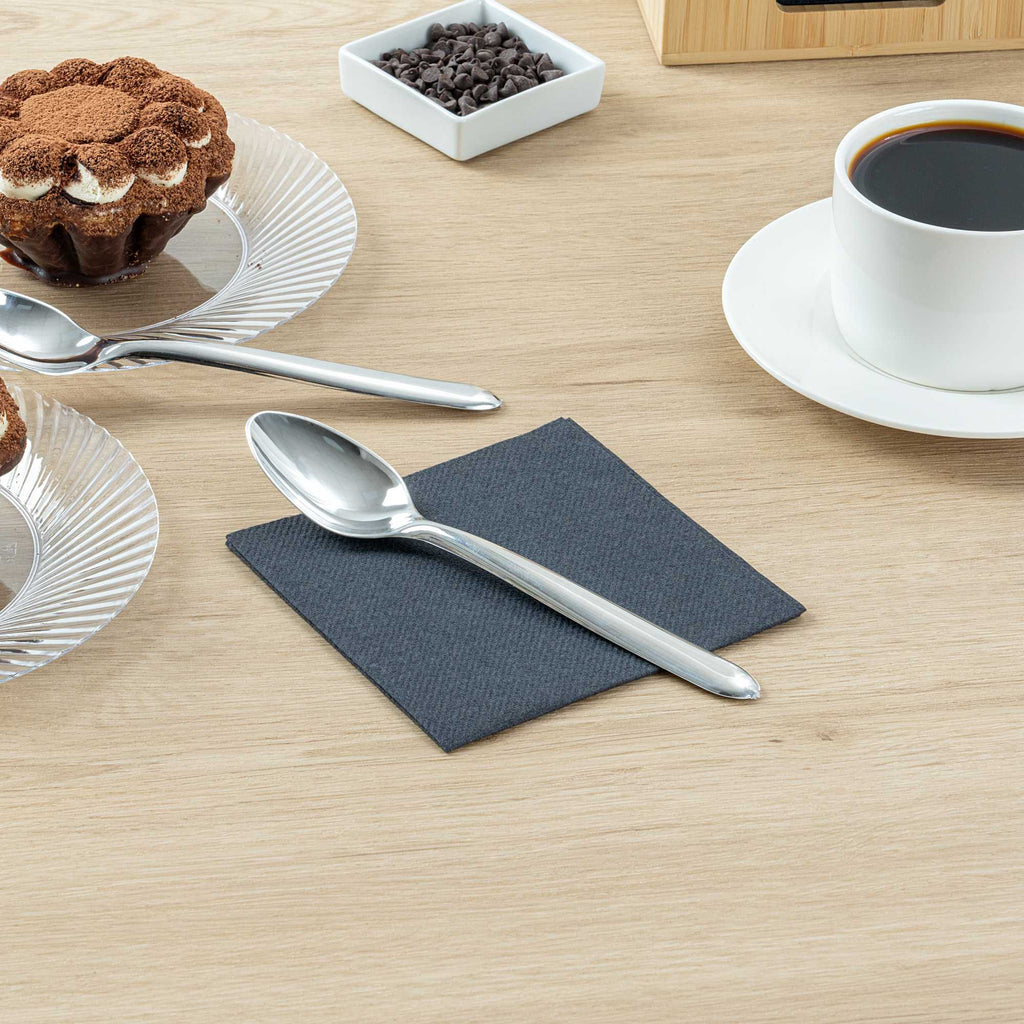 Moderna Silver Plastic Spoon - 7 1/4" - 250 count box