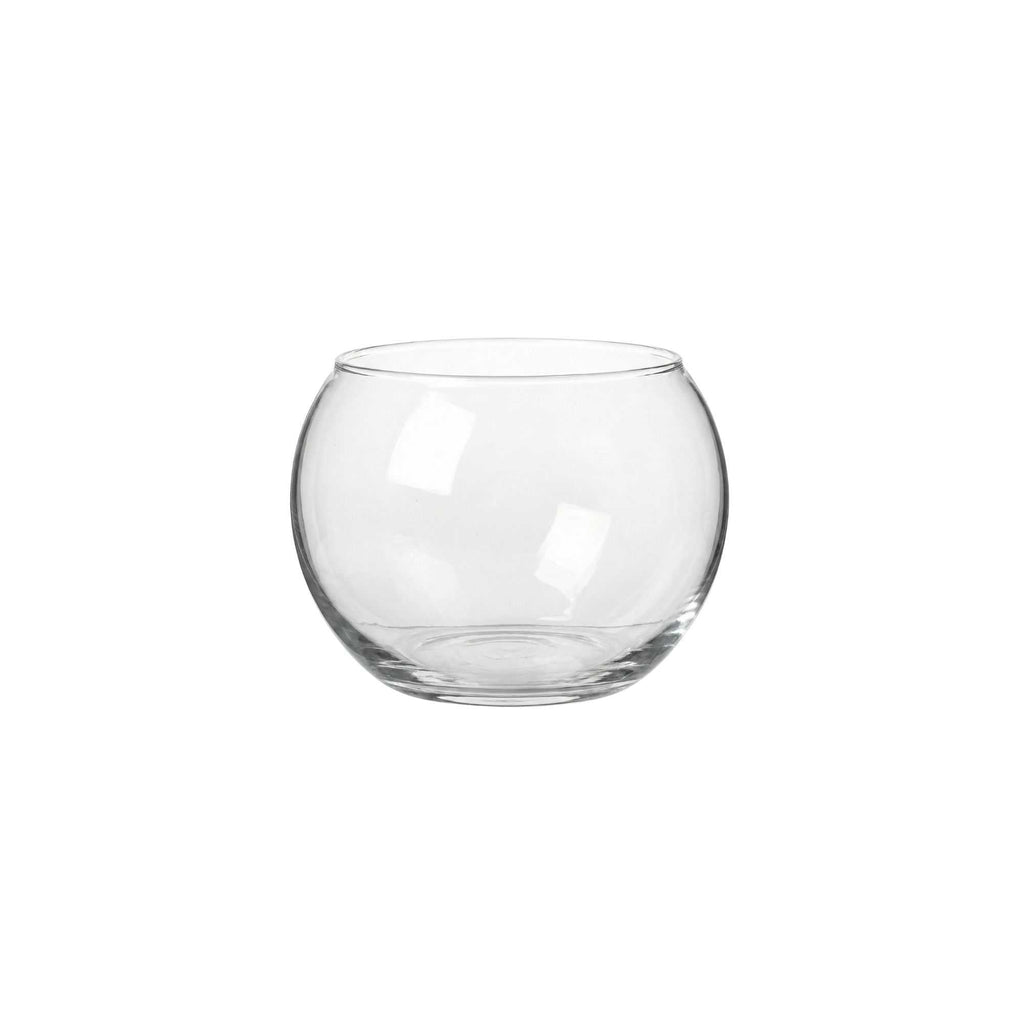 Mini Serve 2 oz Sphere Clear Plastic Cup - 2 1/4" x 2 1/4" x 3 1/4" - 5 count box