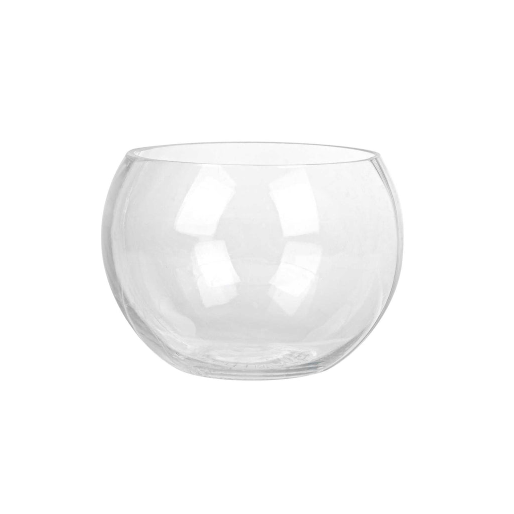 Mini Serve 4 oz Sphere Clear Plastic Cup - 2 3/4" x 2 3/4" x 2 1/4" - 5 count box