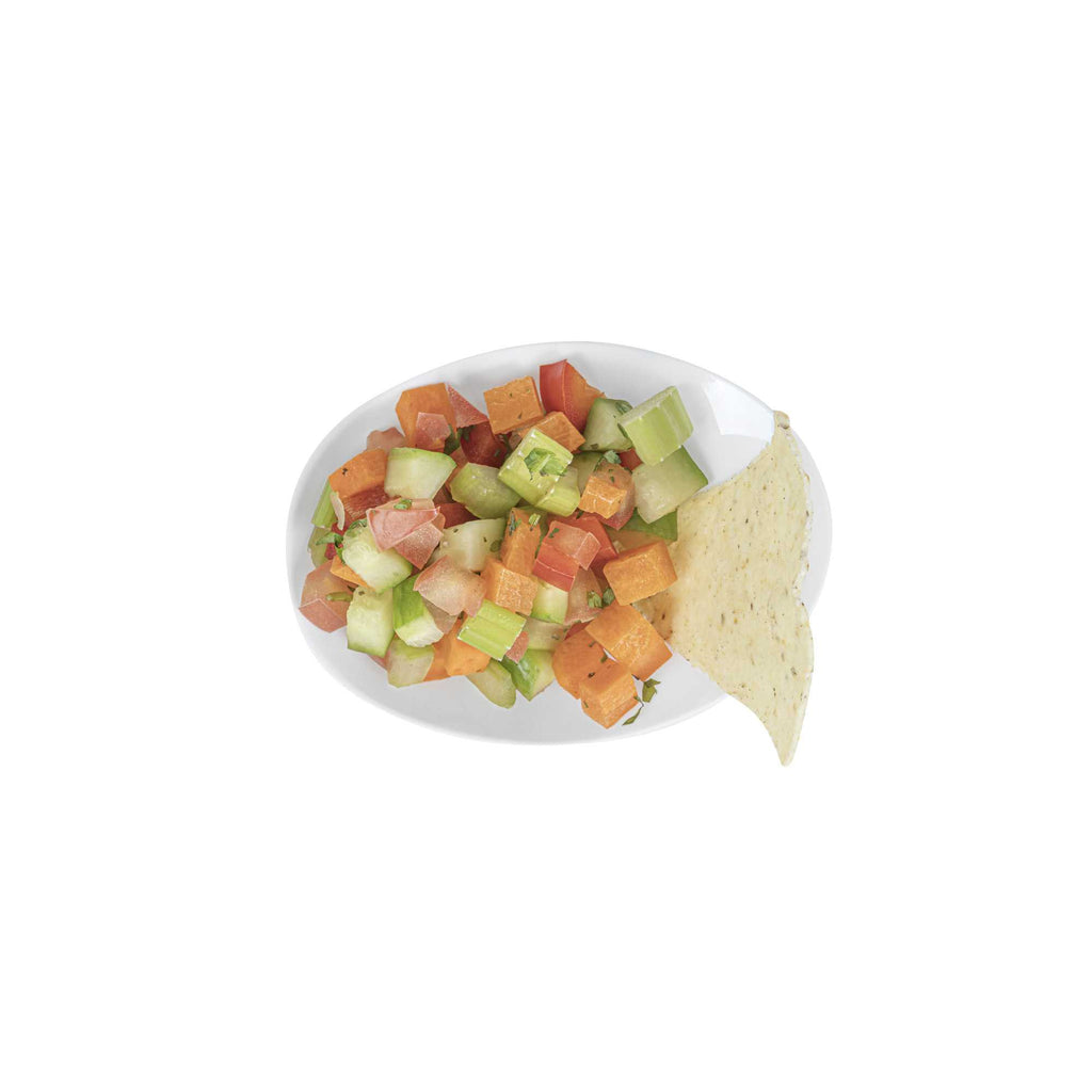 Mini Serve Oval White Plastic Ellipse Dish - 4" x 3" x 1 1/4" - 50 count box