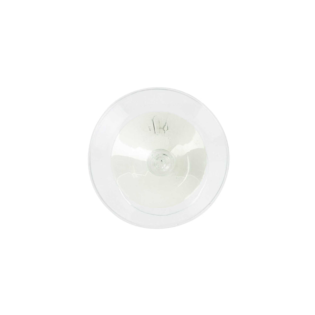Bev Tek 2 oz Round Clear Plastic Mini Martini Glass - 2 1/2" x 2 1/2" x 3 3/4" - 100 count box