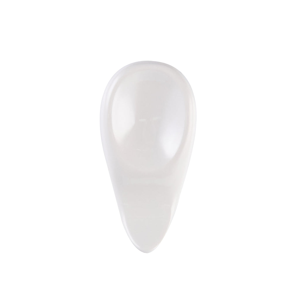 Voga White Melamine Chopstick and Spoon Rest - 3 1/2" x 2" x 3/4" - 10 count box