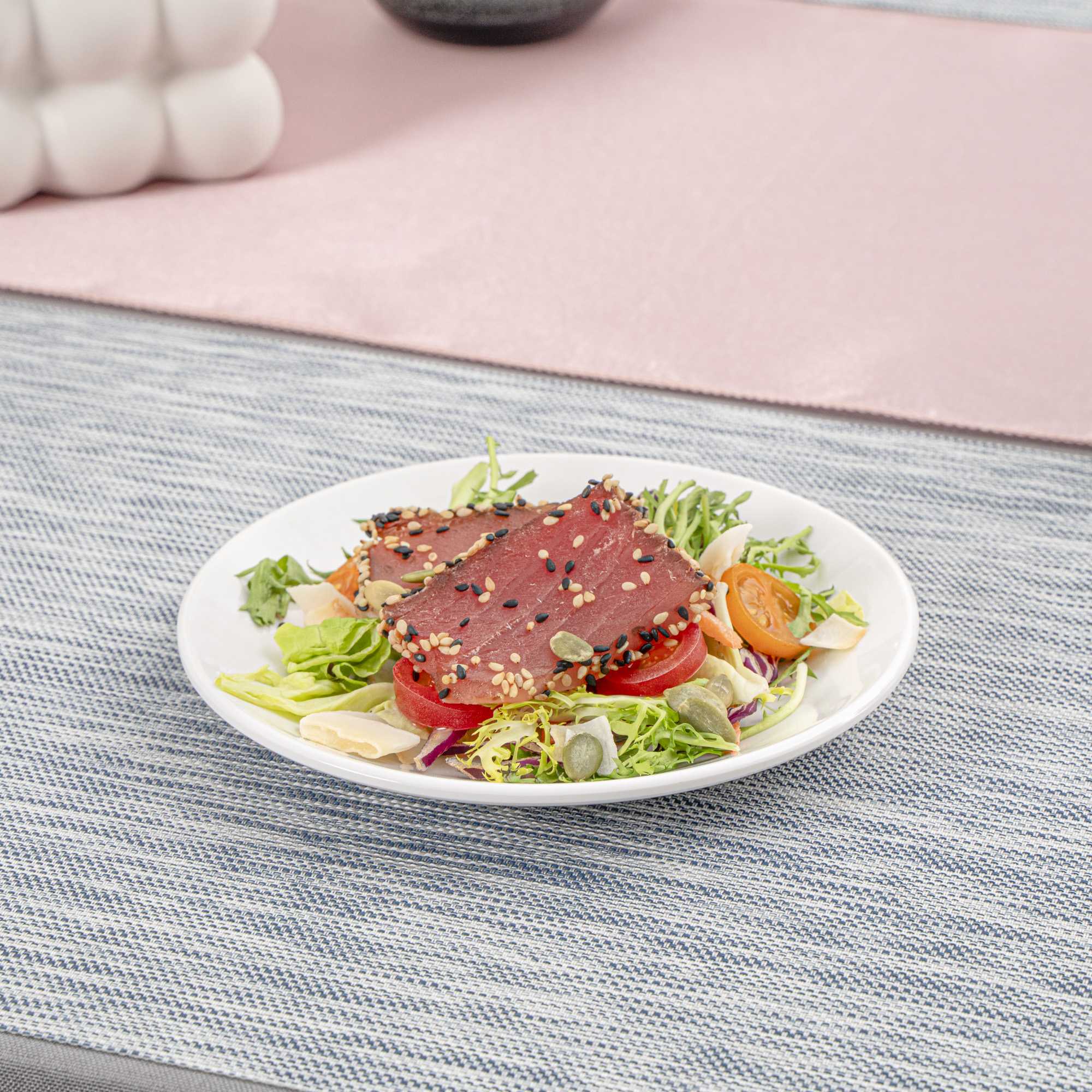 Voga Round White Melamine Small Plate - Classic, Rimless - 6" x 6" x 1" - 10 count box