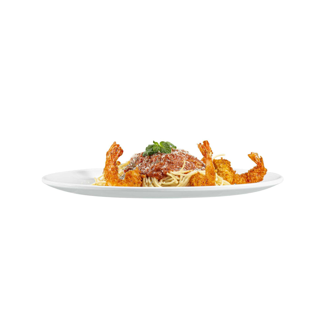 Voga Oval White Melamine Medium Plate - Classic - 12 1/4" x 9" x 1" - 10 count box