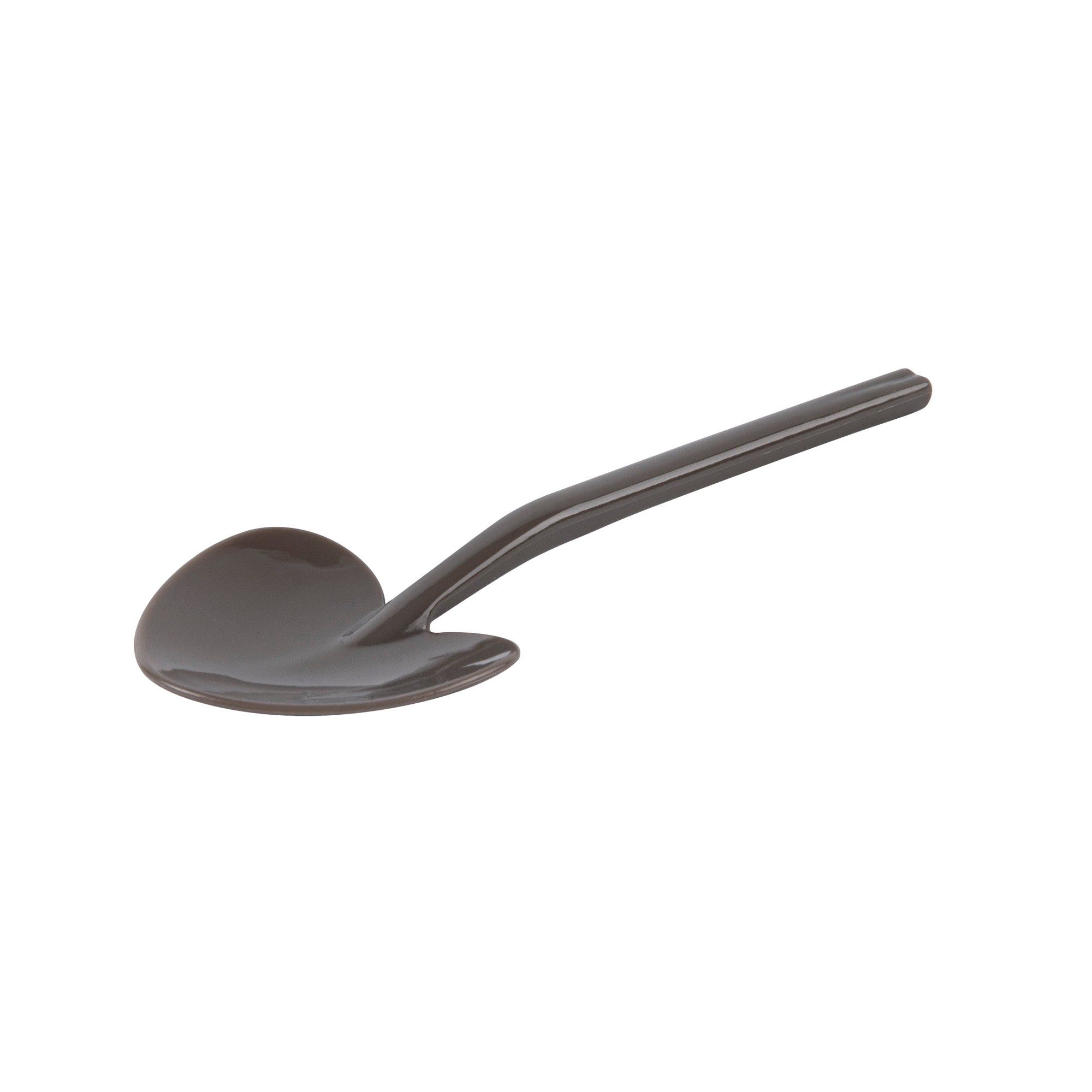 Coppetta Fashion Gray Plastic Love Shovel Spoon - 3 1/2" x 1 1/4" - 500 count box