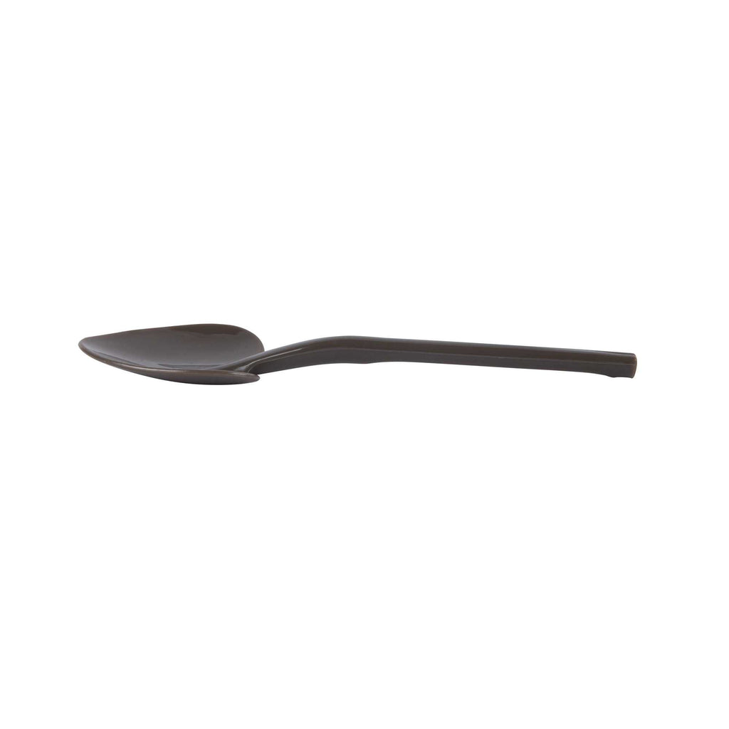 Coppetta Fashion Gray Plastic Love Shovel Spoon - 3 1/2" x 1 1/4" - 100 count box