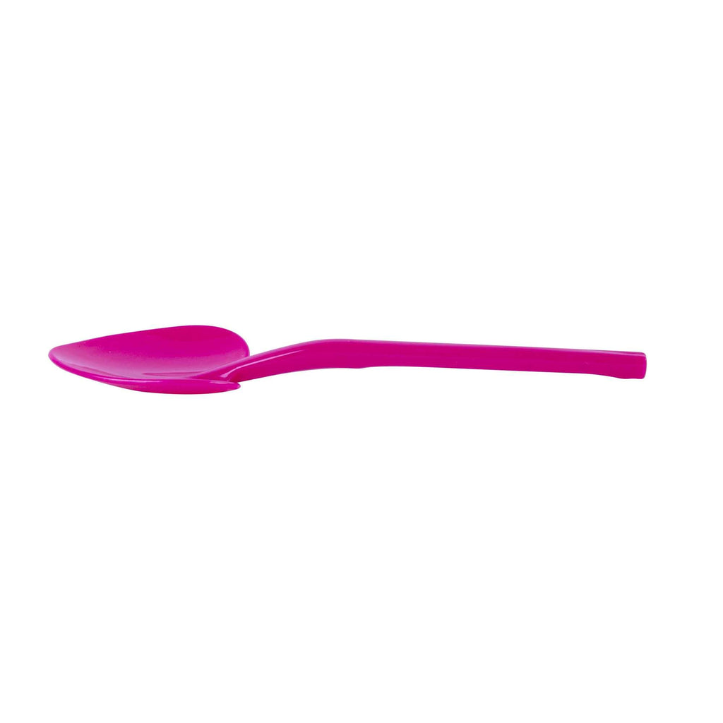 Coppetta Magenta Plastic Love Shovel Spoon - 3 1/2" x 1 1/4" - 100 count box
