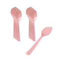 Coppetta Coral Plastic Petal Spoon - 4 1/2" x 1" - 100 count box