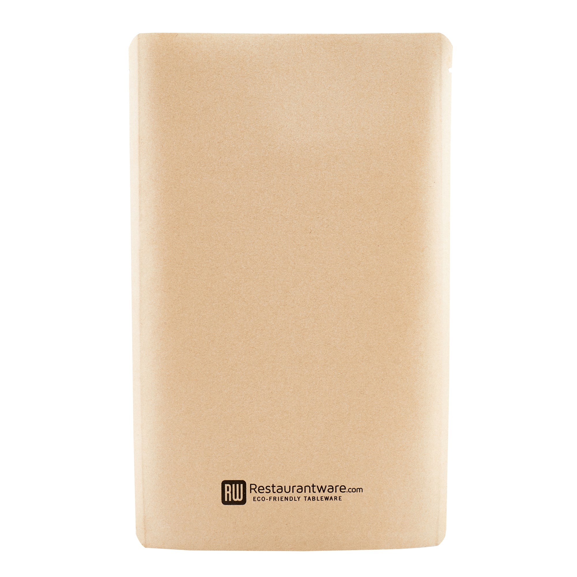 Bag Tek Kraft Plastic Small Sandwich and Snack Bag - Heat Sealable - 8 1/4" x 5 1/4" - 100 count box