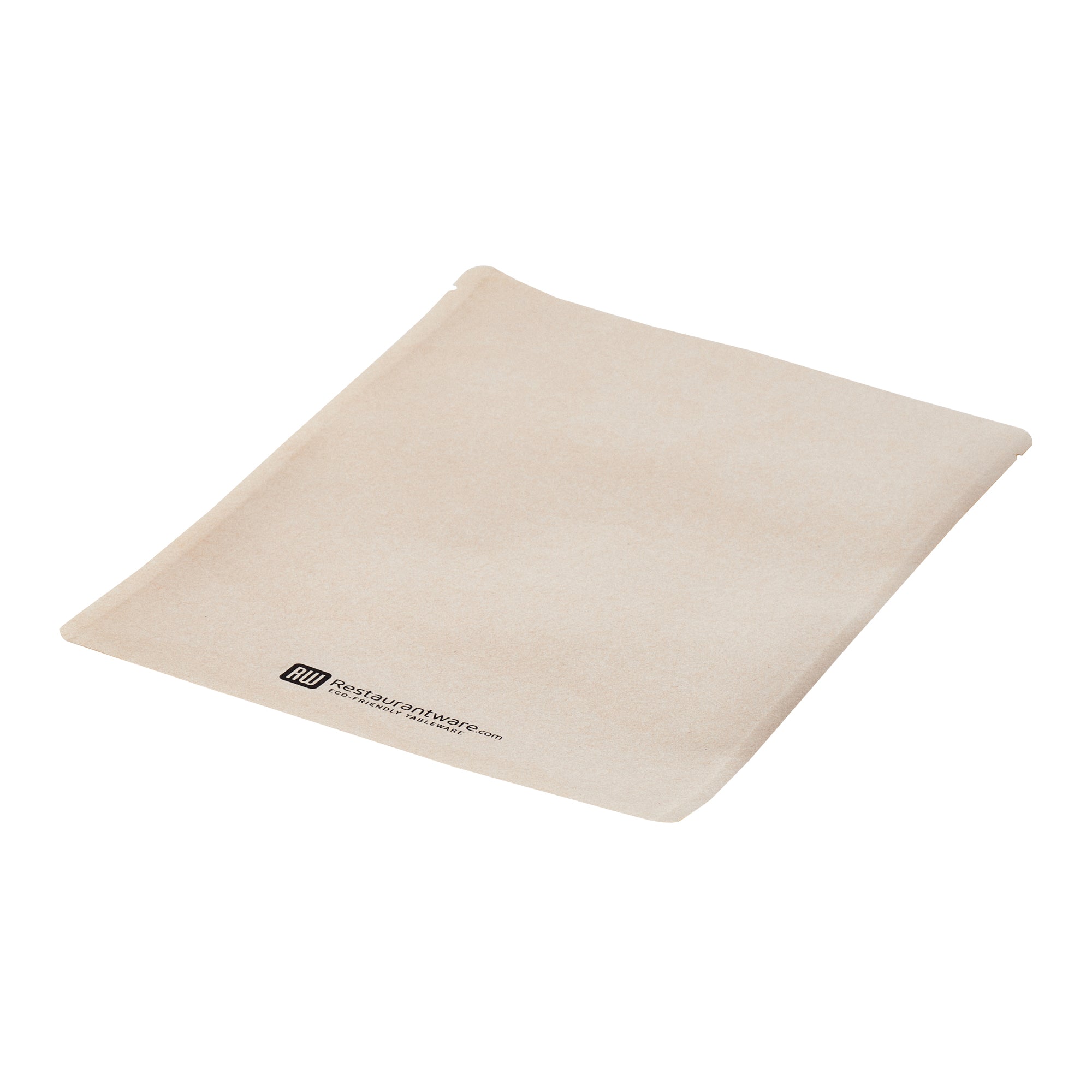 Bag Tek Kraft Plastic Medium Sandwich and Snack Bag - Heat Sealable - 8 3/4" x 6 1/2" - 100 count box
