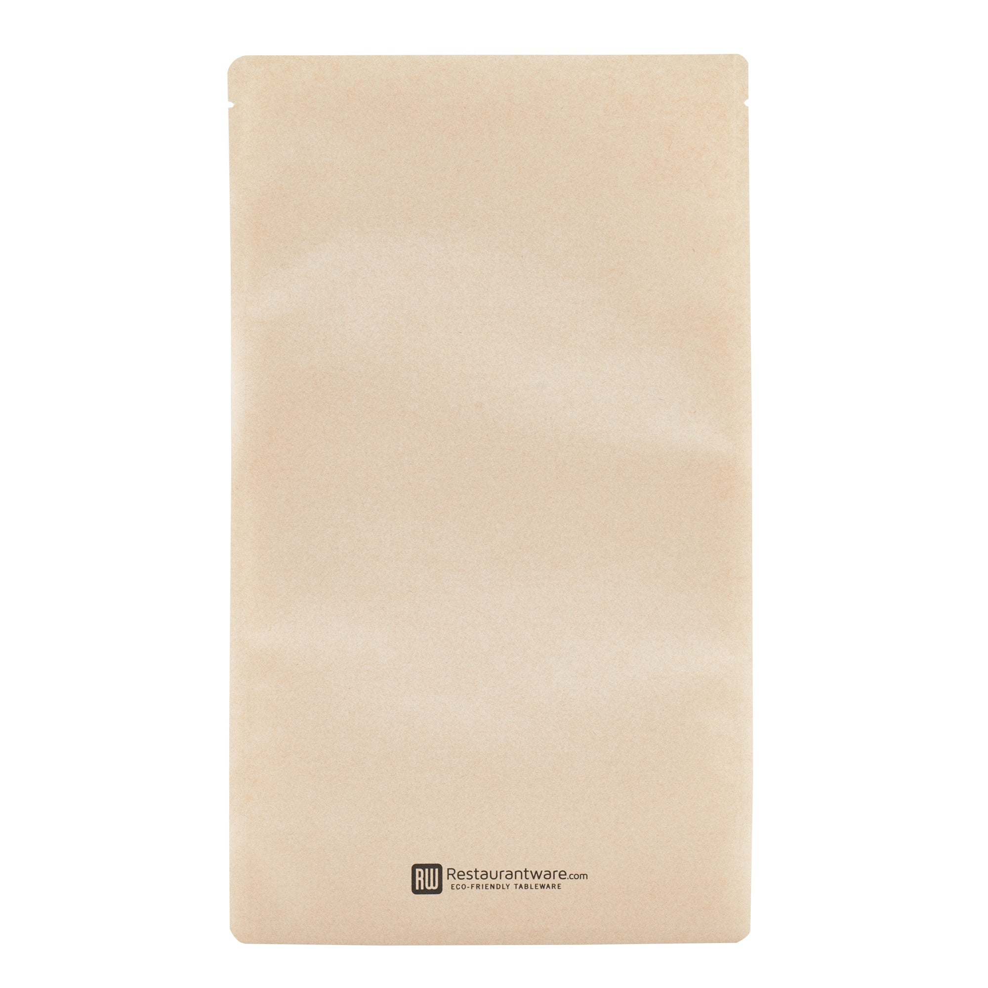 Bag Tek Kraft Plastic Large Sandwich and Snack Bag - Heat Sealable - 11 1/2" x 6 3/4" - 100 count box