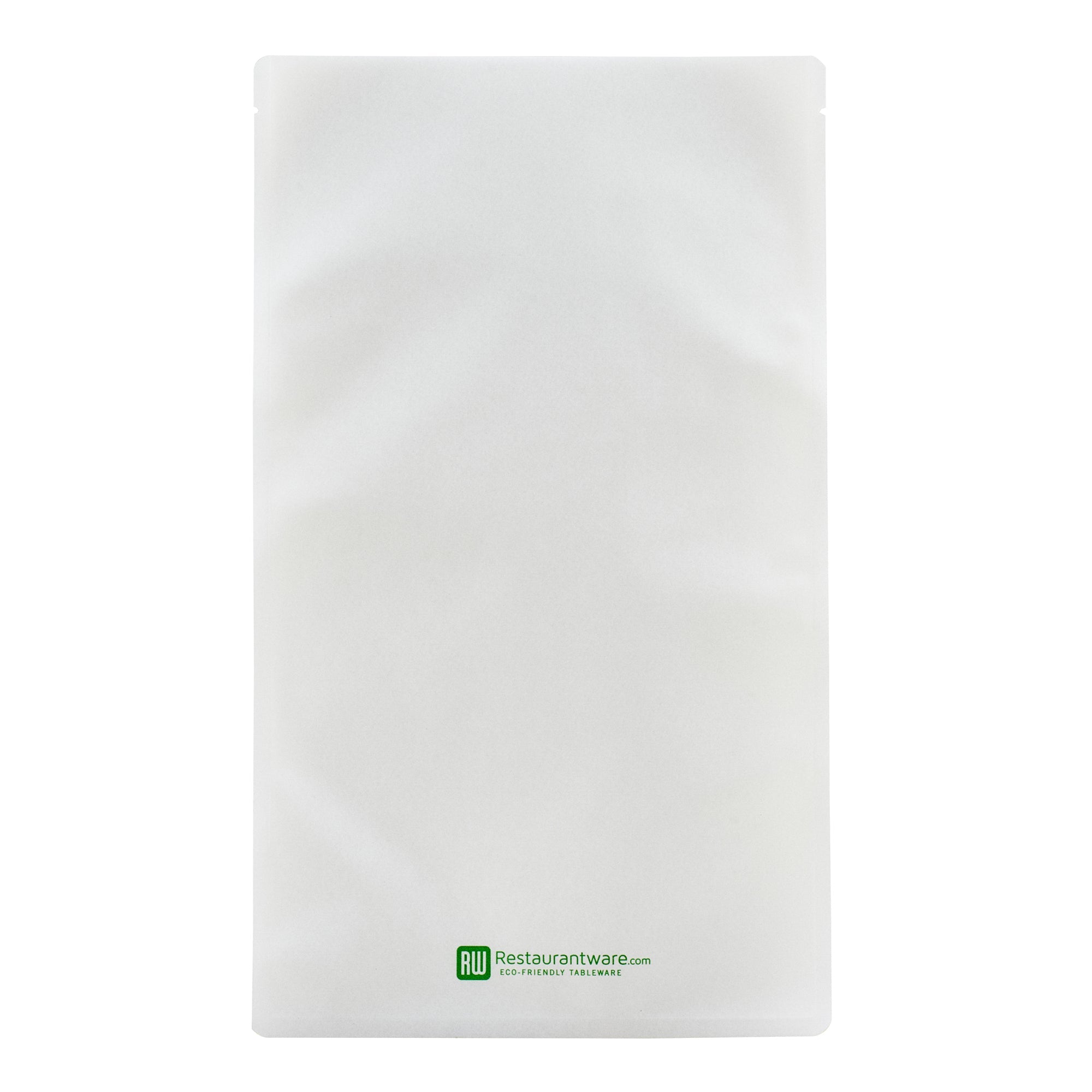Bag Tek White Plastic Large Sandwich and Snack Bag - Heat Sealable - 11 1/2" x 6 3/4" - 100 count box