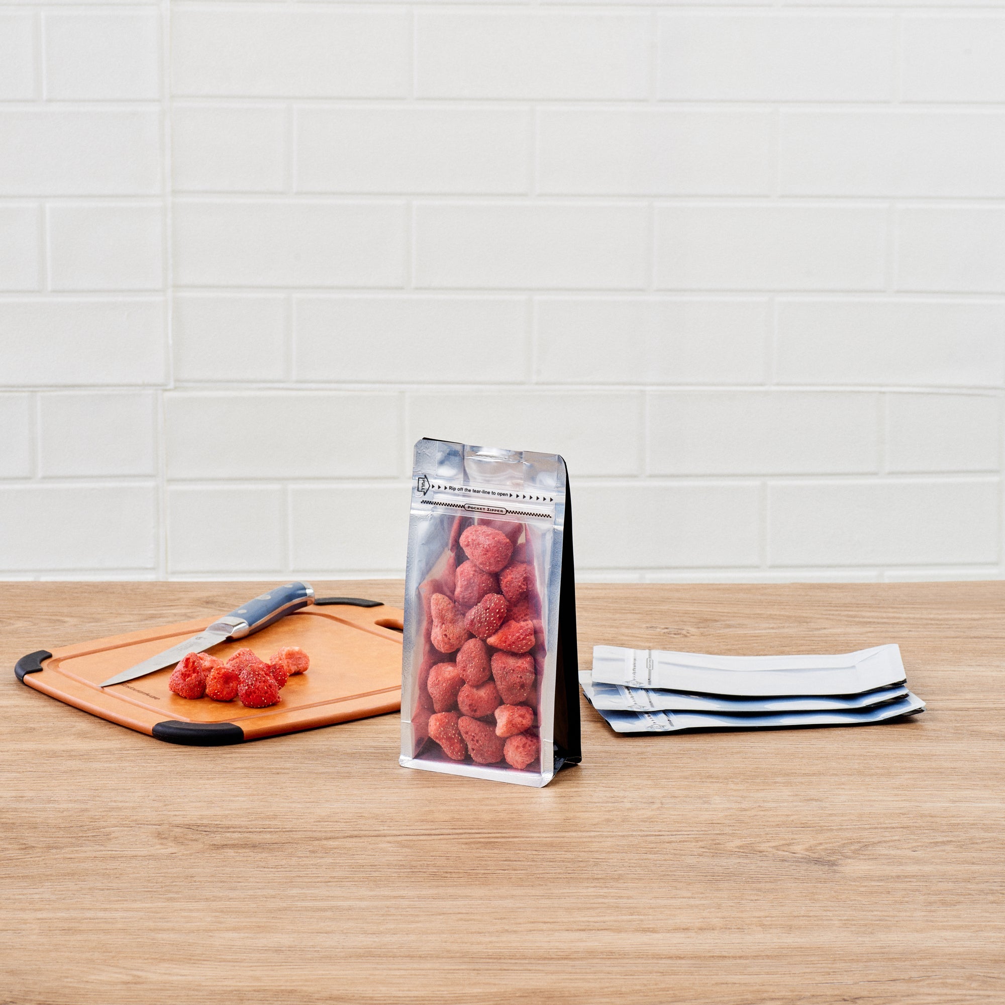 Bag Tek Black Plastic Small Snack Bag - Double Seal, Rip Lock, Heat Sealable - 8" x 4" x 2 1/2" - 100 count box
