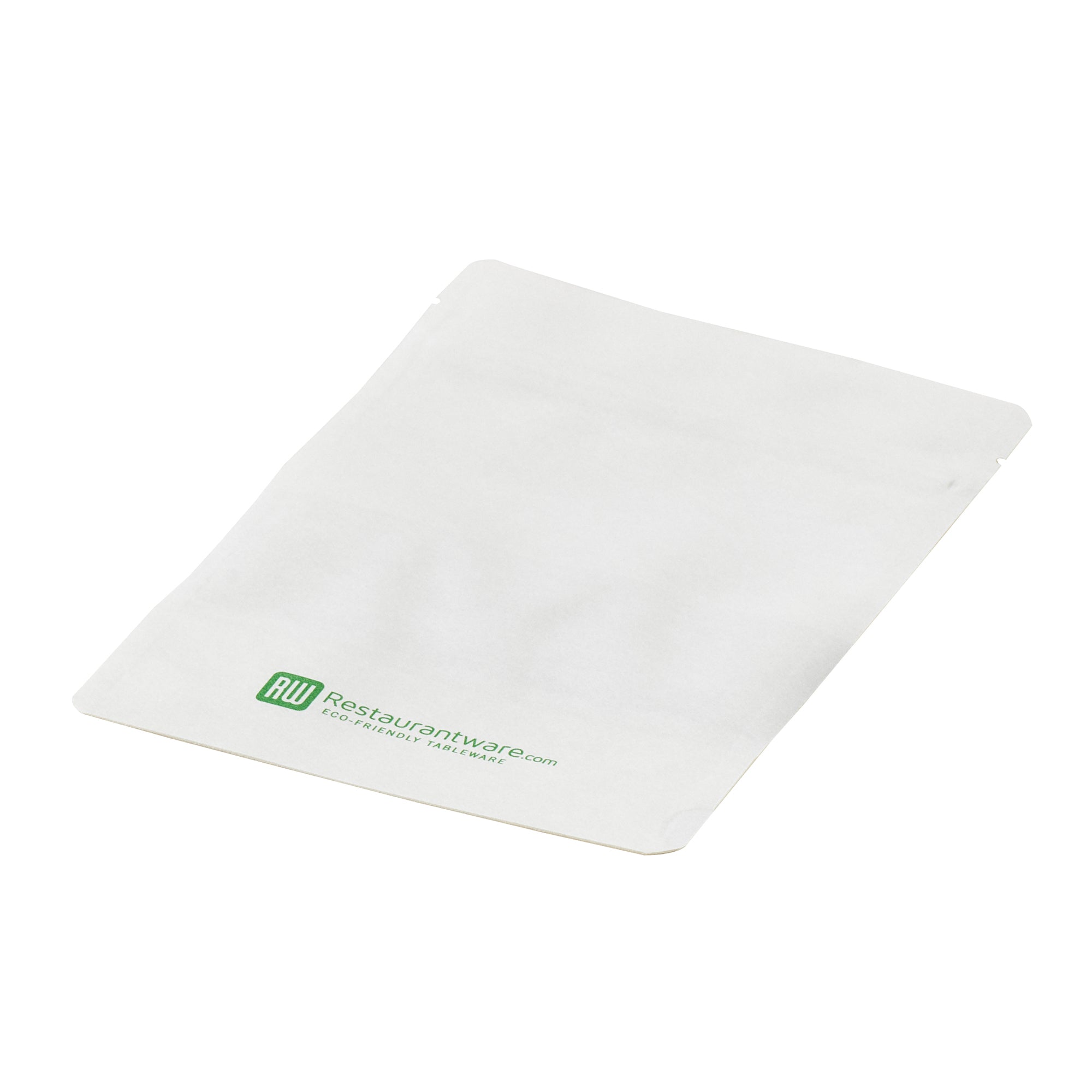 Bag Tek White Plastic Small Window Bag - Heat Sealable - 7" x 4 3/4" x 1 1/2" - 100 count box