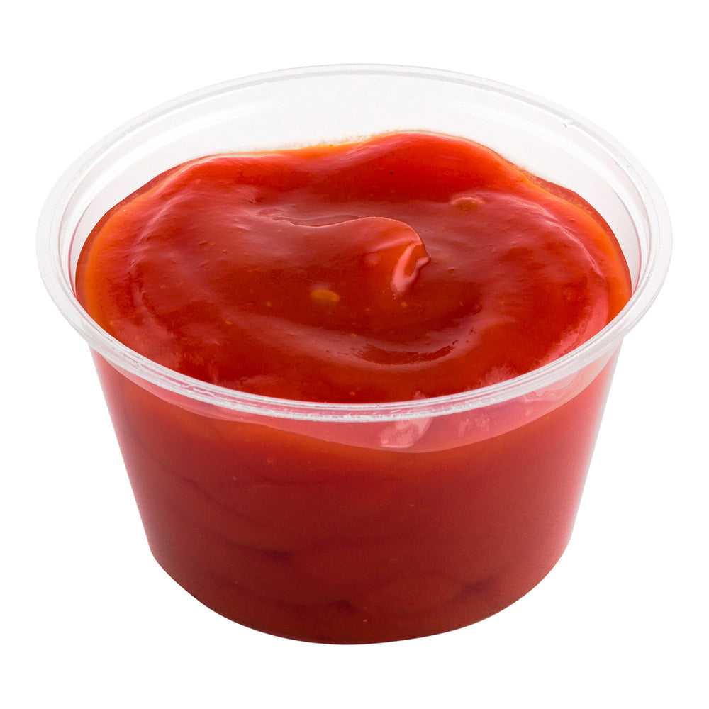 Basic Nature 3 oz Clear PLA Plastic Portion Cup - Compostable - 2 3/4" x 2 3/4" x 1 1/2" - 100 count box