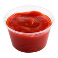 Basic Nature 3 oz Clear PLA Plastic Portion Cup - Compostable - 2 3/4" x 2 3/4" x 1 1/2" - 100 count box