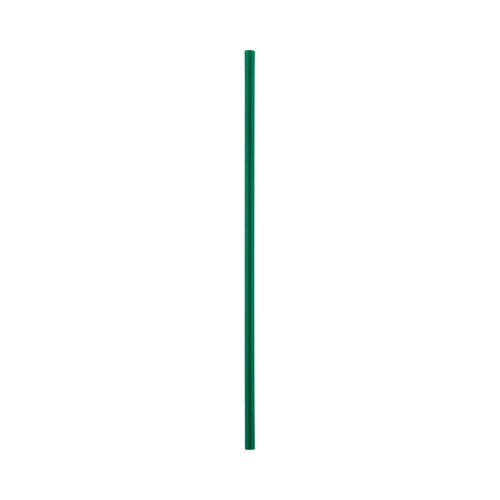 Basic Nature Green PLA Plastic Straw - Unwrapped, Compostable - 8 1/4" - 2000 count box
