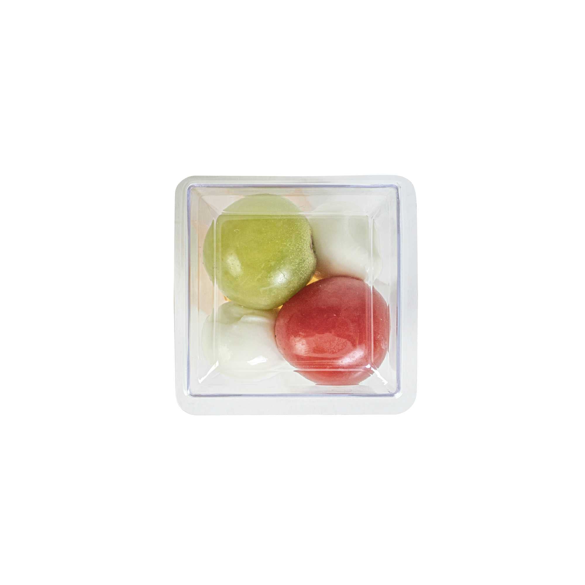 Mini Serve Square Clear Plastic Lid - Fits Mini Kova Cup - 100 count box